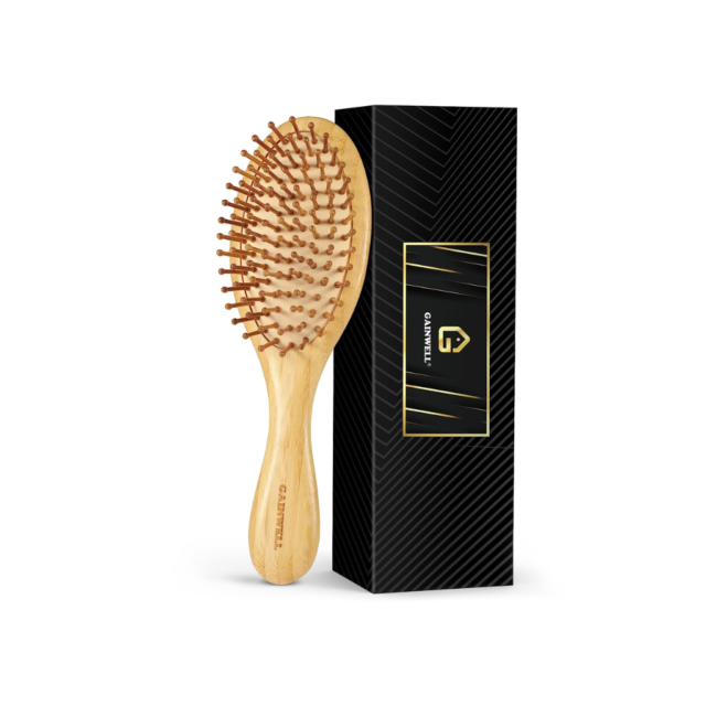 Bamboo Hair Brush for Hair Growth