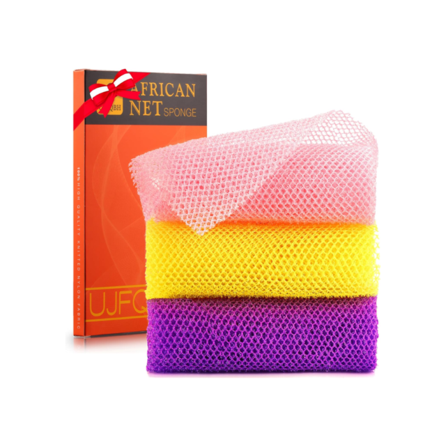 UJFQBH 3 Pieces African Bath Sponge