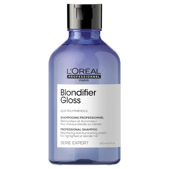 L’Oréal Professionnel | Shampoo, For Highlighted or Blonde Hair, Serie Expert Blondifier Gloss 300ml